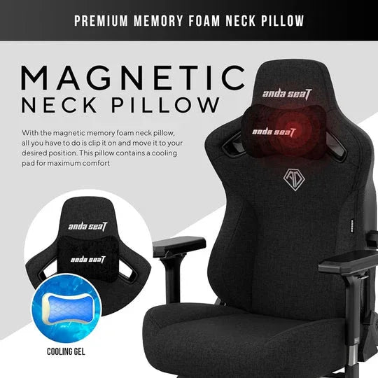Anda Seat Kaiser 3 L Premium Gaming/Office Chair - Black - Tashqila Anda Seat Kaiser 3 L Premium Gaming/Office Chair - Black - Tashqila